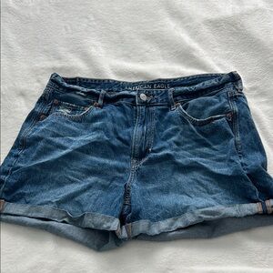 American Eagle Outfitters Women's Classic Blue Jean Shorts